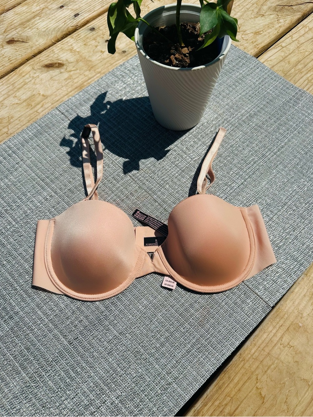 Victoria's Secret Light Blush Pink Smooth T-Shirt Bra